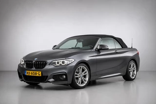 BMW 220i M Sport Cabriolet AUTOMAAT*LEDER*STOELVERWARMING*PDC