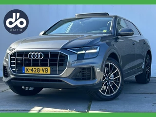 Hoofdafbeelding Audi Q8 Audi Q8 55 TFSI e quattro Pro Line Plus PANO DAK I TREKHAAK I ORG.NL + NAP + DEALER O.H.