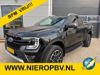 Hoofdafbeelding Ford Ranger Ford Ranger 2.0 Wildtrack Super Cab Automaat Airco Navi Cruisecontrol 3500KG Trekhaak