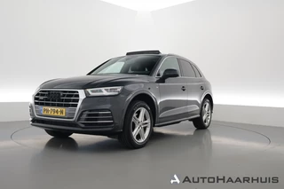 Audi Q5 2.0 TFSI quattro S-line | Pano | Trekhaak | Cruise | Stoelverw. | LED | 19''