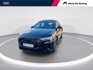 Audi e-tron Sportback 55 quattro 300kW/408PK S Line 95 kWh · Panoramadak · Leder · Luchtvering · Camera · Dodehoeksensor · Bang & Olufsen · Apple/Android Car Play · Head-up display · Adaptive Cruise Control ·