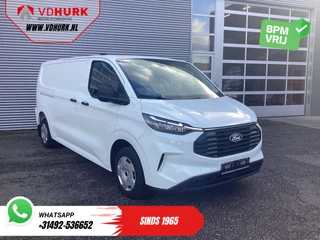 Ford Transit Custom 2.0 TDCI 136 pk Aut. L2 Trend BPM VRIJ! LED/ Carplay/ Camera/ Climate/ PDC/ Cruise