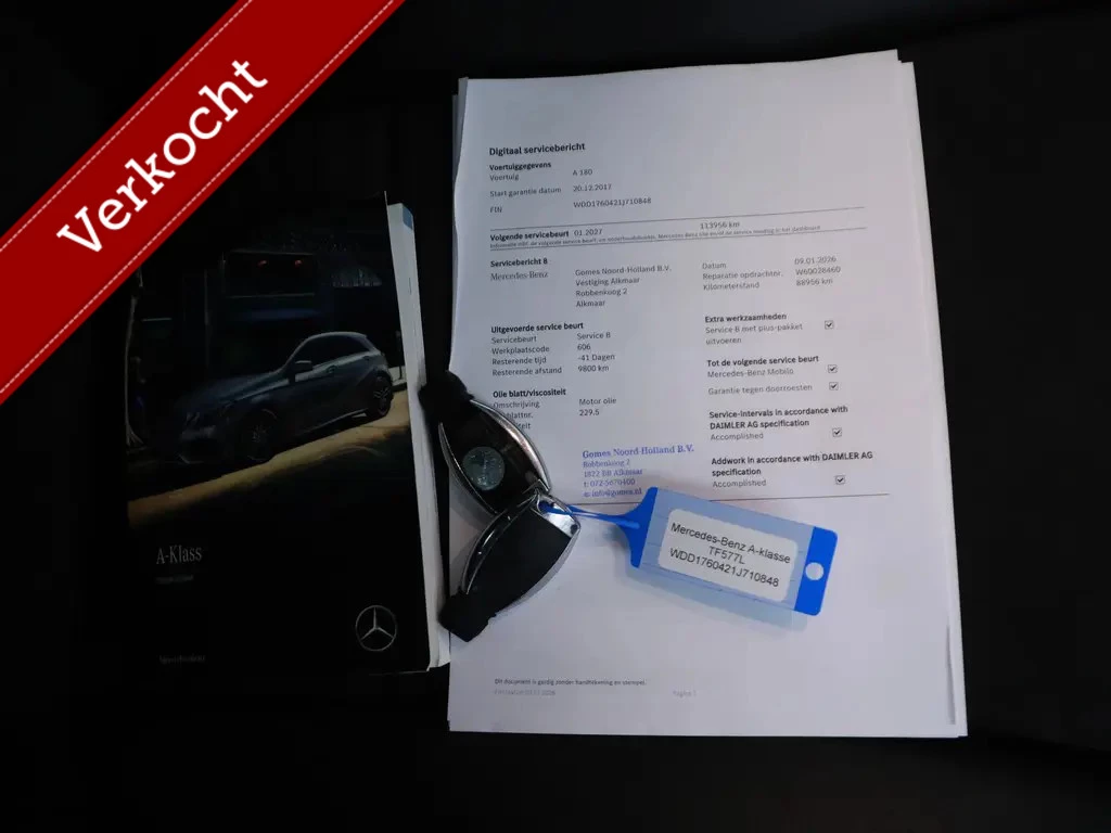 Hoofdafbeelding Mercedes-Benz A-Klasse