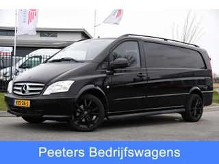 Mercedes-Benz Vito 122 V6 3.0 CDI L3 Black Edition Cruise, Airco, Automaat, Trekhaak, Radio, Uniek!