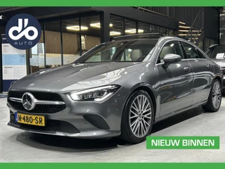 Mercedes CLA-klasse 180 136pk AUTOM. Business Solution Luxury PANO I SFEER VERLICHTING I WIT LEER I ORG.NL + NAP + DEALER O.H.