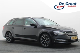 Hoofdafbeelding Škoda Superb Škoda Superb Combi 1.4 TSI PHEV Sportline Business SOH 100%, Virtual Cockpit, Keyless, Camera, Apple Carplay, PDC, 18"