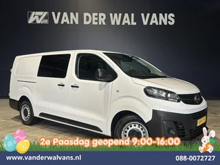 Opel Vivaro 2.0 CDTI 123pk L3H1 Dubbele Cabine Euro6 Airco | 6-Zits | Camera | 2500kg Trekhaak Parkeersensoren