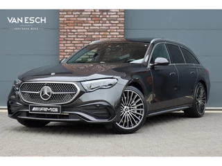 Mercedes-Benz E-Klasse Estate 300 e AMG Line | Hyperscreen | Luchtvering | Distronic+ | Trekhaak | Burmester | HUD | Verwarmd Stuurwiel | Panoramadak | Digital Light | Achterbank Verwarmd |