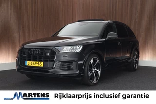 Audi Q7 55 TFSI e 381pk quattro Pro Line S Trekhaak 360Camera B&O Head-Up Keyless Virtual Cockpit Luchtvering Panoramadak 2x S-Line