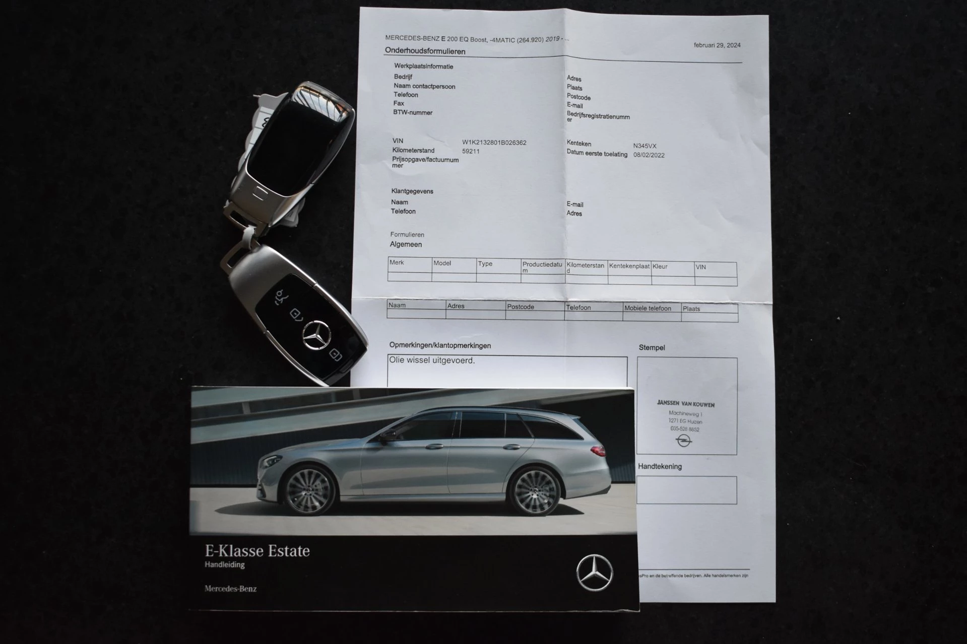 Hoofdafbeelding Mercedes-Benz E-Klasse