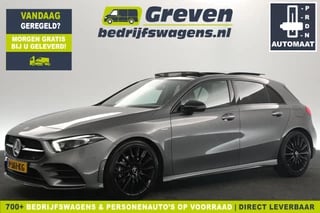 Mercedes-Benz A-Klasse 180 AMG 136PK Automaat Pano Sfeerverl. Clima Camera Cruise LED Carplay 19"LMV Virtual Navi PDC