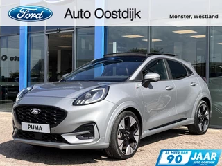 Ford Puma 1.0 EcoBoost Hybrid ST-Line X 155PK Automaat Afn. Trekhaak Panodak Winterpack Adaptieve Cruise 19" Velgen Camera B&O Keyless Matrix-LED Climate Privacy Glass *Full-Options*