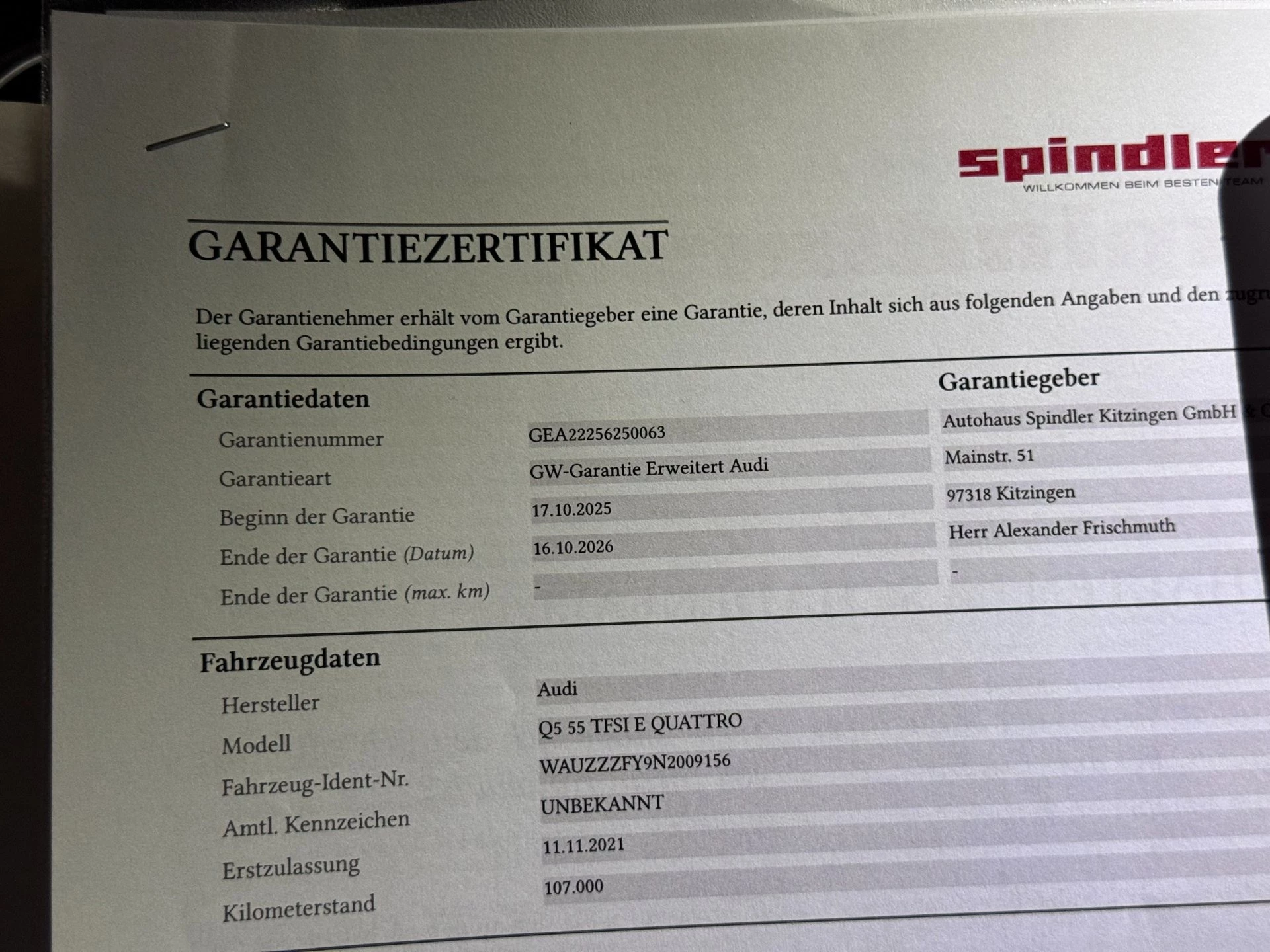 Hoofdafbeelding Audi Q5