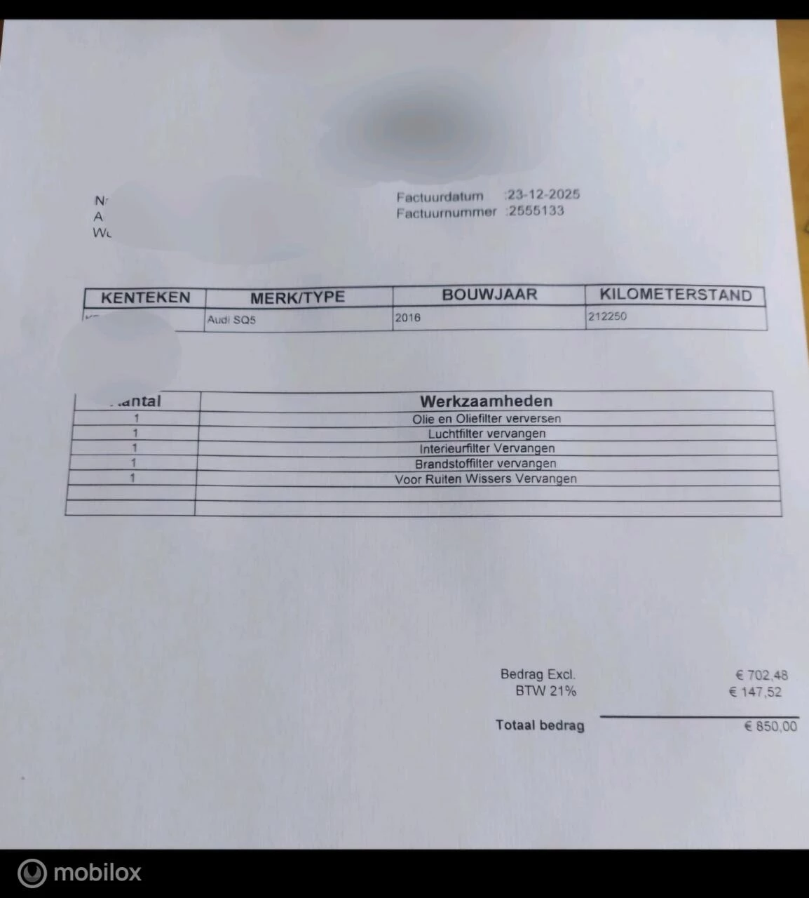 Hoofdafbeelding Audi SQ5