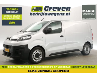 Citroën Jumpy 1.6 BlueHDI L2H1 | MARGE! | Airco Cruise Carplay Navigatie PDC Elektrpakket Schuifdeur