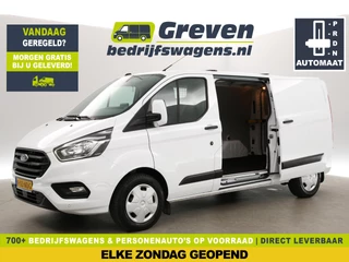 Ford Transit Custom 2.0 TDCI L2H1 Automaat Airco Cruise Camera Carplay 2x Schuifdeur 3 Persoons LED PDC