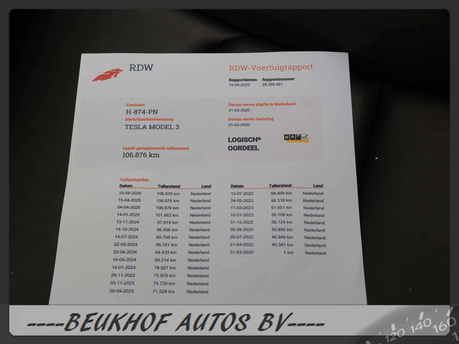Hoofdafbeelding Tesla Model 3