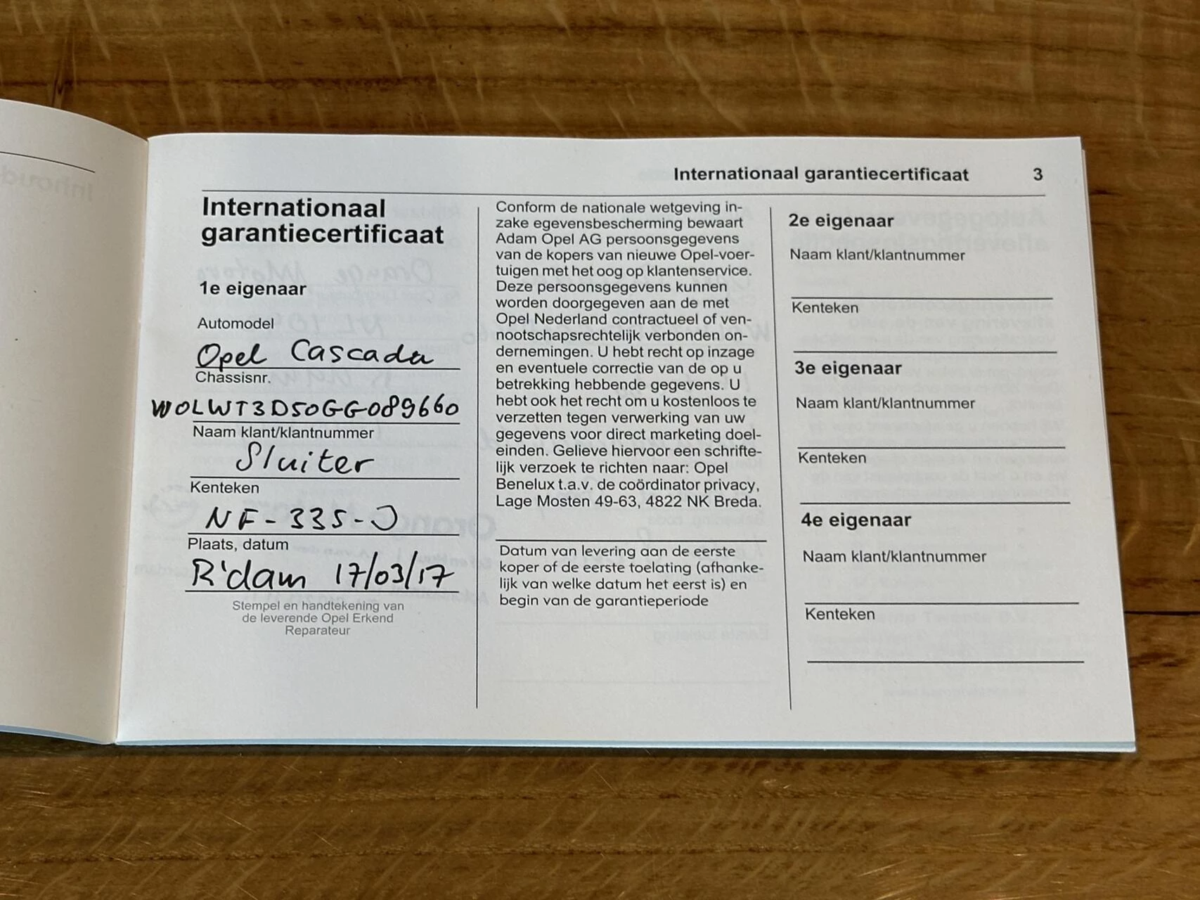 Hoofdafbeelding Opel Cascada