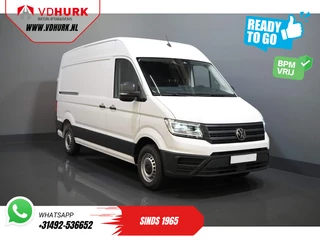Hoofdafbeelding Volkswagen Crafter Volkswagen Crafter 35 2.0 TDI 140 pk DSG Aut. L3H3 BPM VRIJ! LED/ Virtual Cockpit/ Camera/ Cruise/ Carplay/ Gev.Stoel