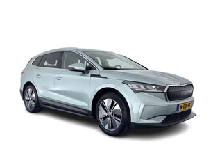 Škoda Enyaq iV 80 [ 3-Fase ] (INCL-BTW) *LUXURY-LEATHER | ADAPTIVE-CRUISE | FULL-LED | BLIND-SPOT | AMBIENT-LIGHT | HEATED-COMFORT-SEATS | NAVI-FULLMAP | KEYLESS | CAMERA | SHIFT-PADDLES | TOWBAR | 19''ALU*
