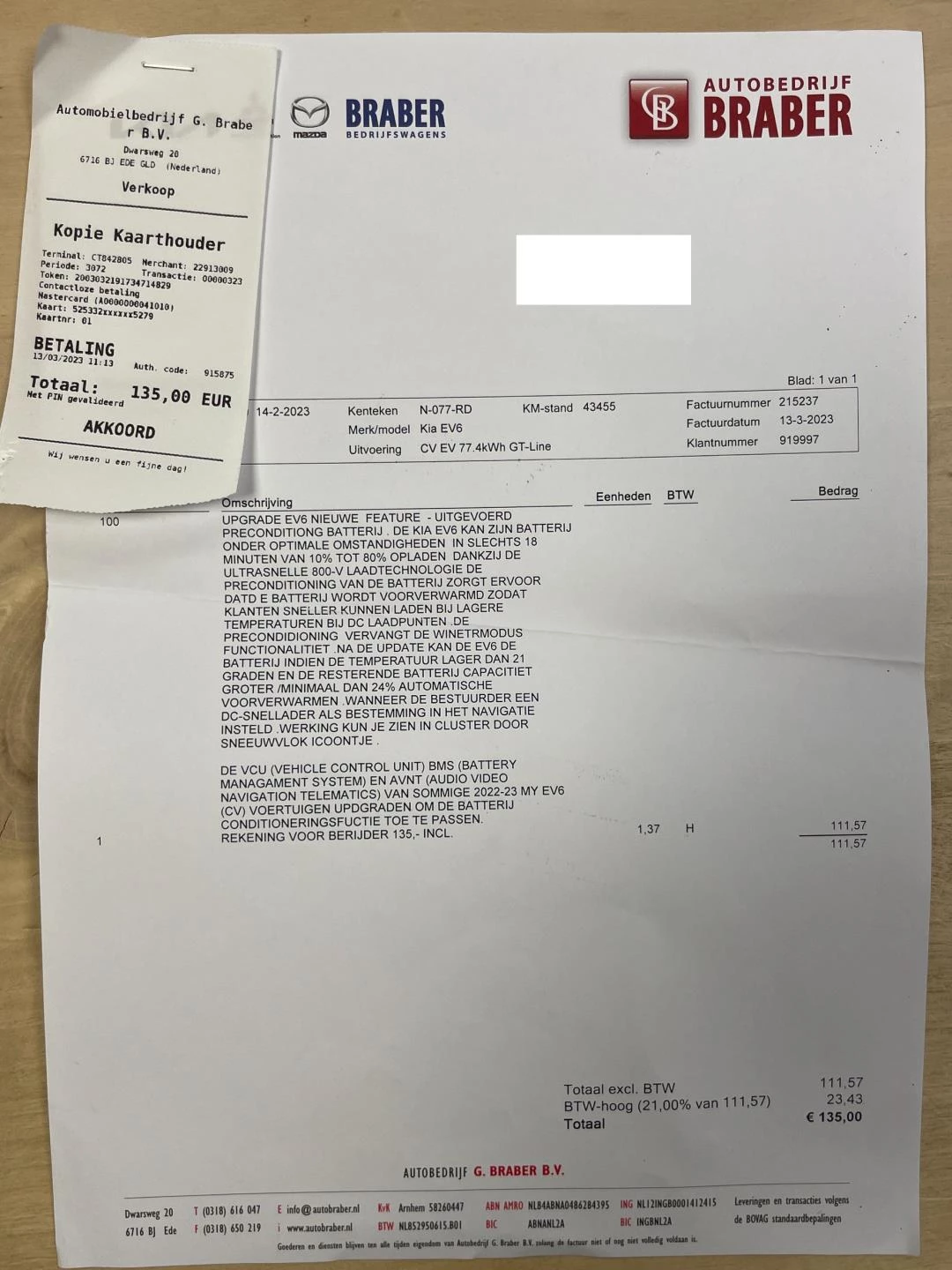 Hoofdafbeelding Kia EV6