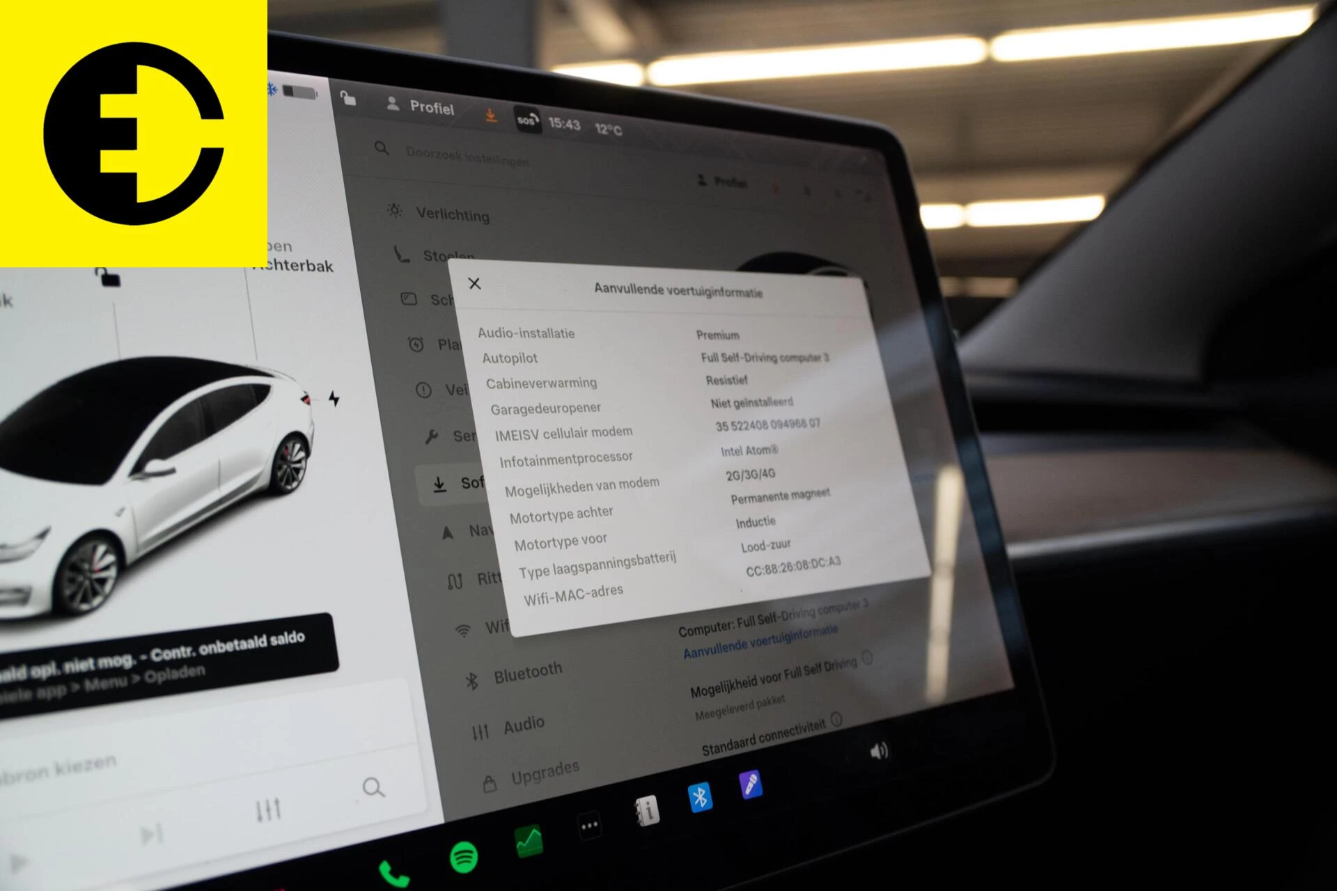 Hoofdafbeelding Tesla Model 3