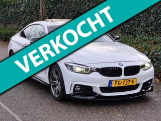 Hoofdafbeelding BMW 4 Serie BMW 4-serie Coupé M Sprt Schuifdak Coupé Apple CarPlay Nap NL High Executive F33 M4 uitlaat Spoiler