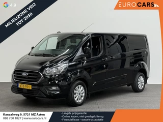 Ford Transit Custom 300 2.0 TDCI L2H1 Limited Dubbele cabine Automaat Navi Airco 2 Schuifdeuren Trekhaak PDC Carplay DAB