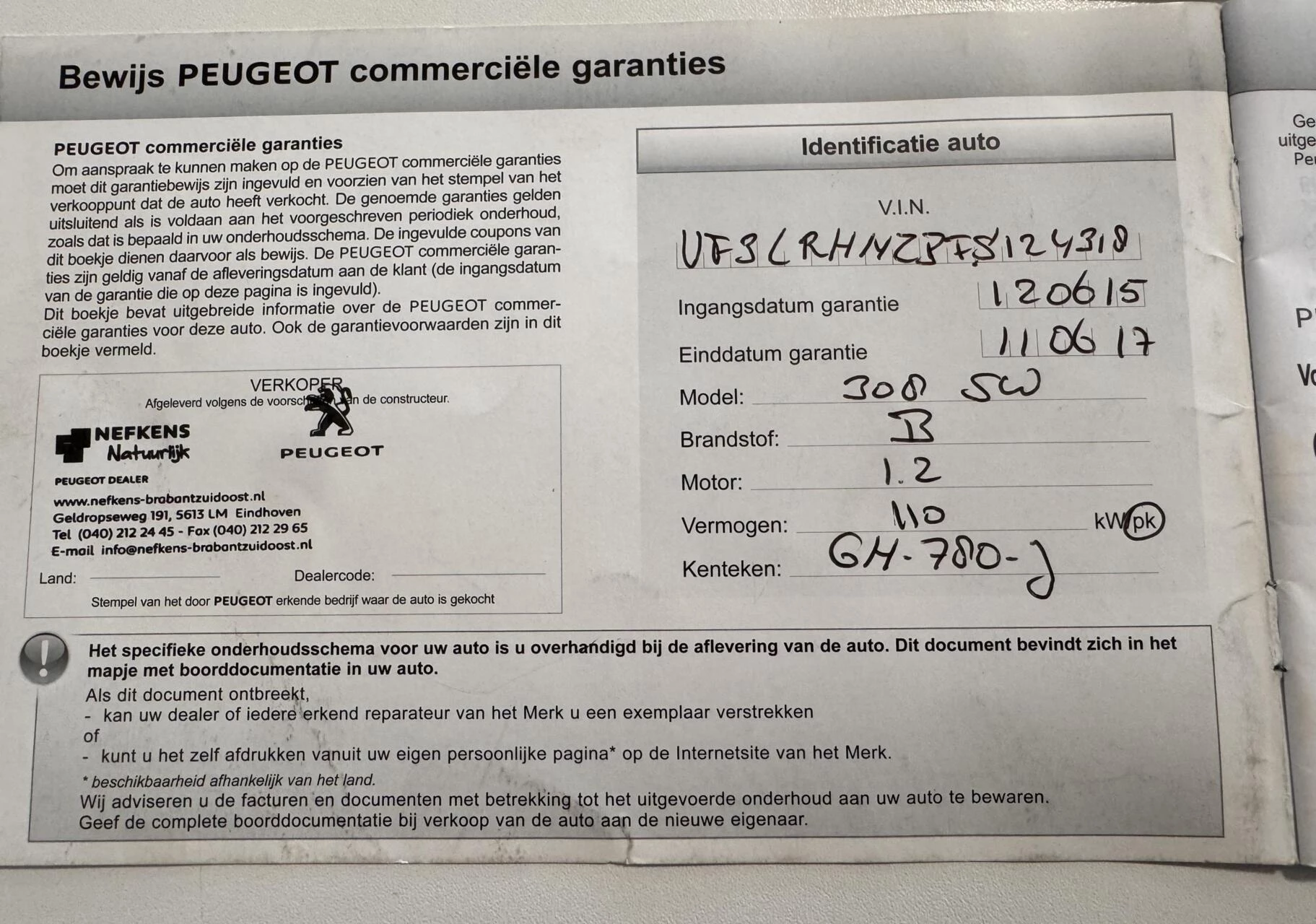Hoofdafbeelding Peugeot 308