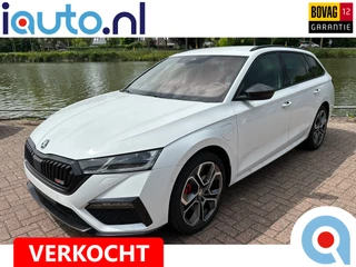 Škoda Octavia Combi 1.4 TSI RS iV PHEV Matrix LED/ACC/Keyless/Camera/Head-up/Columbus/Trekhaak wegkl./19"