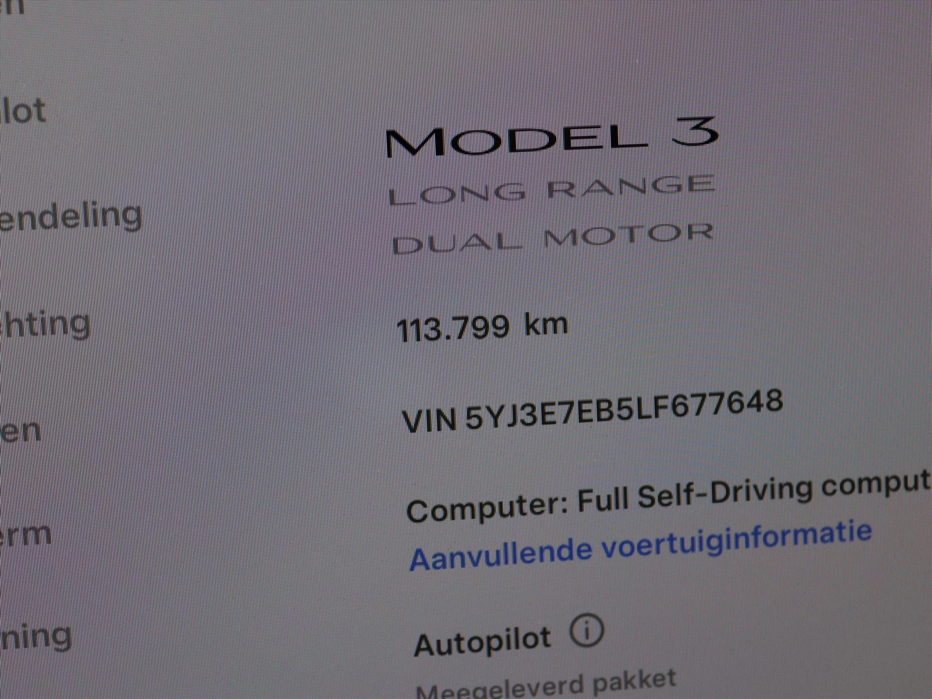 Hoofdafbeelding Tesla Model 3