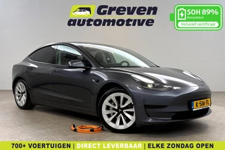 Tesla Model 3 Standard RWD Plus 60 kWh | Autopilot | Snelladen | SOH 89% | Pano | Camera | Memory | Navi | Stoelverw.