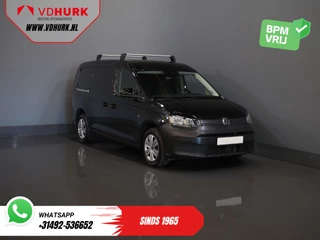 Volkswagen Caddy Cargo Maxi 2.0 TDI 125 pk DSG Aut. Standkachel/ Stoelverw./ Carplay/ Cruise/ Trekhaak/ Airco/ PDC