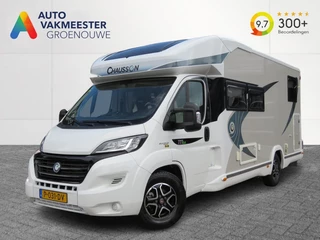 Hoofdafbeelding Chausson 777 Ga Chausson 777 Ga VIP 140PK Aut. 9 traps / 4-pers / Hefbed / Lengte bedden / Fietsenrek / Luifel / BOVAG garantie