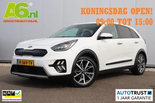 Kia Niro 1.6 GDi Hybrid Style Edition Half Leder Carplay Android Navigatie Achteruitrijcamera Blind Spot Adaptive Cruise Control Rijstrooksensor Parkeersensor