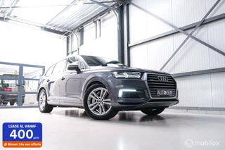 Audi Q7 3.0 TDI e-tron quattro S-Line 373 pk | Luchtvering | Rijklaarprijs | Daytona Grijs | Plug in hybrid | NL auto NAP |