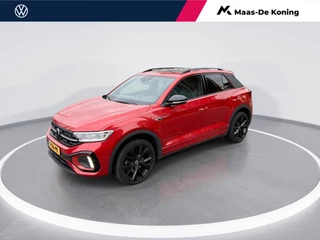 Volkswagen T-Roc 1.5 TSI 150pk DSG R-Line Blackstyle · Panoramadak · Camera · BEATS Audio · Dodehoeksensor ·  Keyless · Stoelverwarming · 19'' · Apple/Android Car Play · Garantie t/m 02-08-2027 of 100.000km