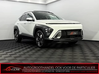 Hoofdafbeelding Hyundai Kona Hyundai Kona 1.6 GDI HEV Comfort Smart Panoramadak, 360 Camera, Navi, Keyless start, Rijstrook correctie, Cruise control, Stoel/stuurverwarming, 4 jaar garantie