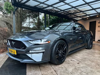 Ford Mustang GT CONVERTIBLE 5.0 V8 467PK|ACC|SFEER|CABRIO|LaneAss|StuurVerw|VOL