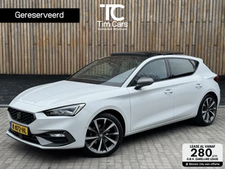 Seat Leon 1.5 eTSI FR Automaat | Panoramadak | Stoelverwarming | Achteruitrijcamera | LED verlichting | Stuurverwarming | Parkeersensoren voor en achter