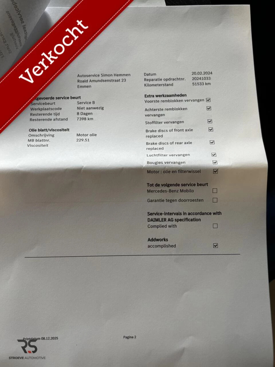 Hoofdafbeelding Mercedes-Benz A-Klasse