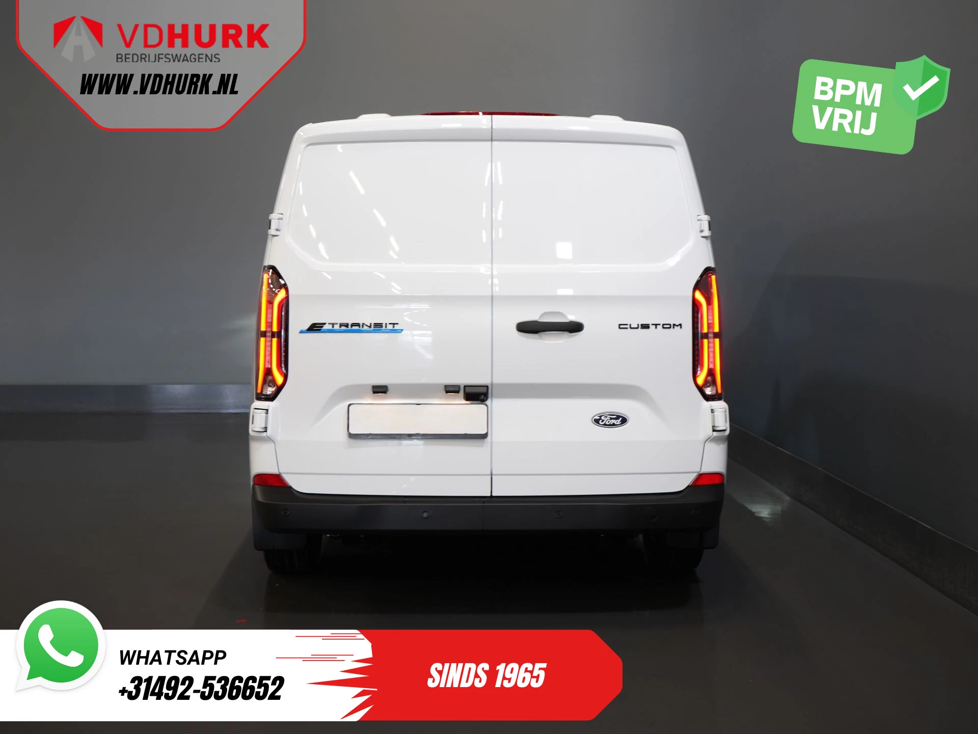 Hoofdafbeelding Ford E-Transit Custom