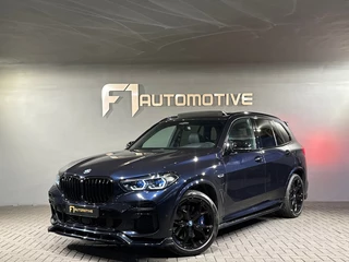 Hoofdafbeelding BMW X5 BMW X5 XDrive45e M Sport Pano|HuD|Memory|Trekhaak|Laser|360c
