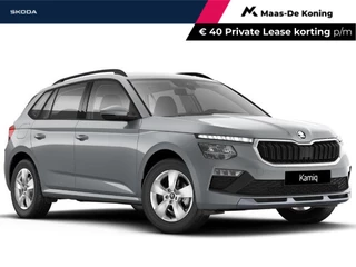 Hoofdafbeelding Škoda Kamiq Škoda Kamiq Selection 1.0 TSI 115 PK SUV 7-DSG | Privatelease € 423,- | € 3000,- INRUILPREMIE | AUTOMAAT | TREKHAAK | UIT VOORRAAD LEVERBAAR!