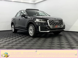 Audi Q2 1.4 TFSI CoD Launch Edition Panoramadak, Leder,  Parkersensoren, Navi, Keyless start, Cruise control, Stoelverwarming, Clima, Lichtmetalen velgen