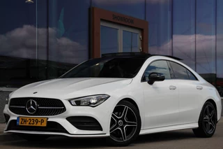 Hoofdafbeelding Mercedes-Benz CLA Mercedes-Benz CLA 180 AMG | Night pakket | Pano | Sfeerverlichting | Camera