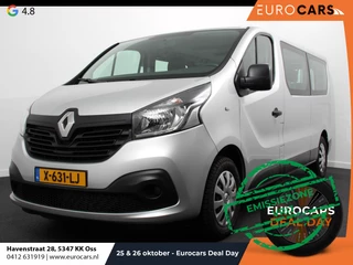 Hoofdafbeelding Renault Trafic Renault Trafic Passenger 1.6 dCi Grand Authentique Energy incl. BPM/ BTW  L2H1 8 persoons !  Navigatie Airco voor en achter Parkeer sensoren Cruise Control Bumpers in kleur