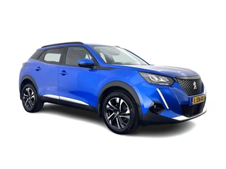 Peugeot 2008 1.5 BlueHDi Blue Lease Allure (INCL.  BTW) Aut. *FULL-LED | LEATHER-FABRIC | NAVI-FULLMAP | DIGI-COCKPIT | SPORTSEATS | CAMERA | KEYLESS | PRIVACY-GLASS |  CARPLAY | ECC | PDC | CRUISE | CARPLAY | TOWBAR | 18"ALU*