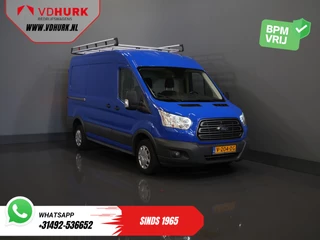 Ford Transit 2.0 TDCI 130 pk L2H2 Trend NL Auto/ 2xSchuifdeur/ Imperaal + Ladder/ Inrichting/ Cruise/ Camera/ Trekhaak/ PDC/ Airco