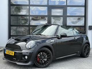 Hoofdafbeelding MINI Cooper Cabrio Mini COOPER S Cabrio 1.6 John Cooper Works 211PK+ / LUXE!